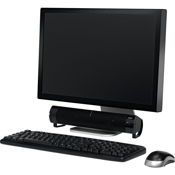 Digital Innovations AcoustiX 4330200 2.0 Sound Bar Speaker - 3 W RMS - Black - Image 3