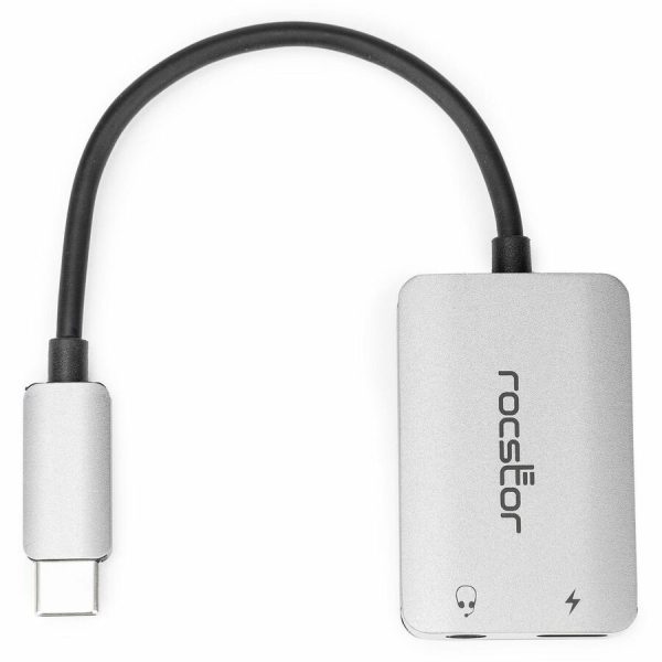 Rocstor Premium USB-C to Hi-Res AUX 3.5mm Audio with 100W Power Delivery (PD) Adapter - Image 5