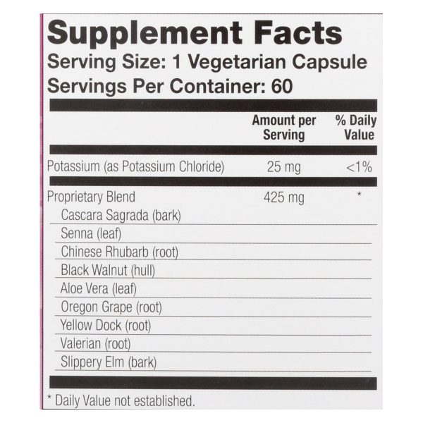 Natural Balance Colon Clenz - 60 Vegetable Capsules - Image 2