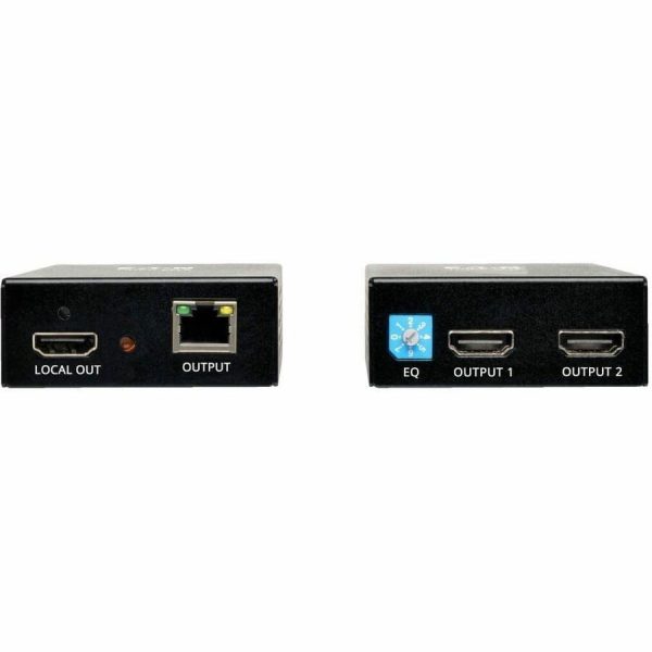 Eaton Tripp Lite Series 1 x 2 HDMI over Cat5/6 Extender Kit, Box-Style Transmitter/Receiver for Video/Audio, Up to 150 ft. (45 m), TAA - Image 3