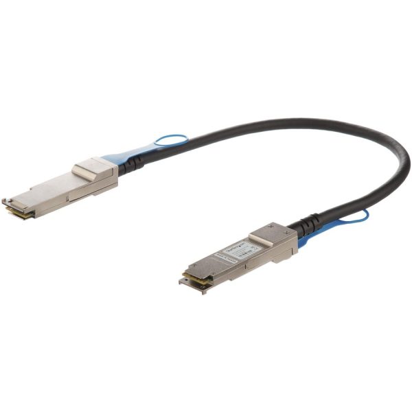 StarTech.com 0.5m 40G QSFP+ to QSFP+ Direct Attach Cable for Cisco QSFP-H40G-CU0-5M - 40GbE Copper DAC 40Gbps Passive Twinax - Image 2