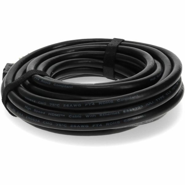 25ft HDMI 1.3 Male to HDMI 1.3 Male Black Cable For Resolution Up to 2560x1600 (WQXGA) - Image 3