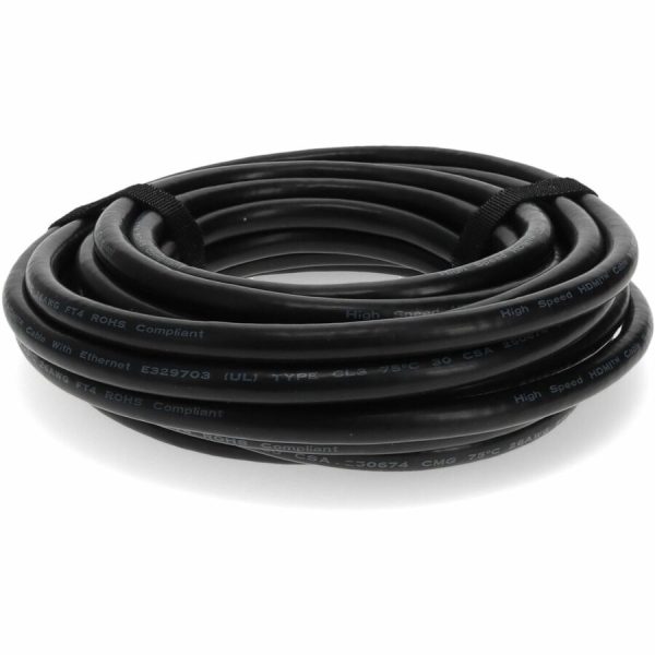 25ft HDMI 1.3 Male to HDMI 1.3 Male Black Cable For Resolution Up to 2560x1600 (WQXGA) - Image 4