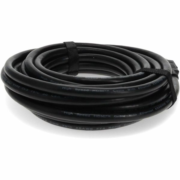 25ft HDMI 1.3 Male to HDMI 1.3 Male Black Cable For Resolution Up to 2560x1600 (WQXGA) - Image 5