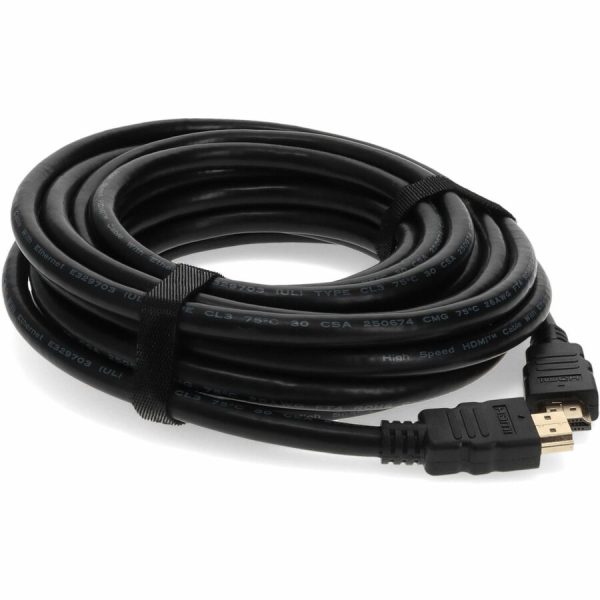 25ft HDMI 1.3 Male to HDMI 1.3 Male Black Cable For Resolution Up to 2560x1600 (WQXGA) - Image 7