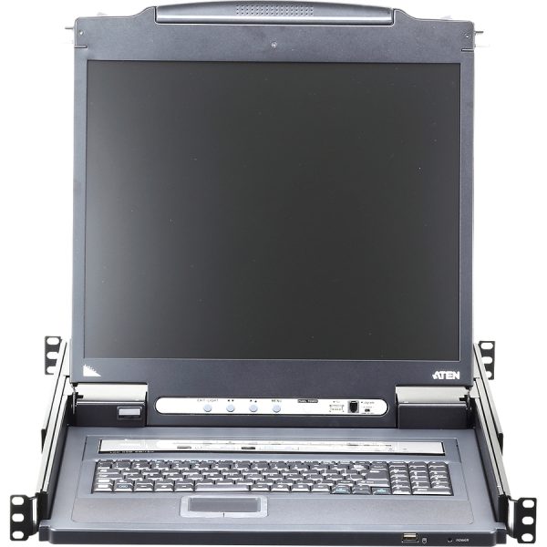 ATEN CL5708I LCD KVM Over IP Switch With Standard Rack Mount Kit-TAA Compliant - Image 4