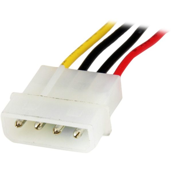 StarTech.com 12in LP4 Power Extension Cable - M/F - Image 2