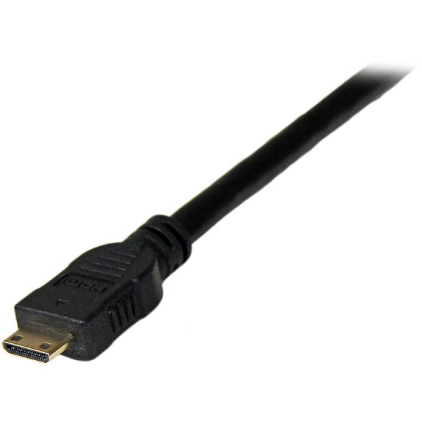 StarTech.com 1m (3.3 ft) Mini HDMI to DVI Cable, DVI-D to HDMI Cable (1920x1200p), HDMI Mini Male to DVI-D Male Display Cable Adapter - Image 2