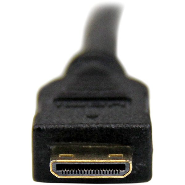 StarTech.com 1m (3.3 ft) Mini HDMI to DVI Cable, DVI-D to HDMI Cable (1920x1200p), HDMI Mini Male to DVI-D Male Display Cable Adapter - Image 3