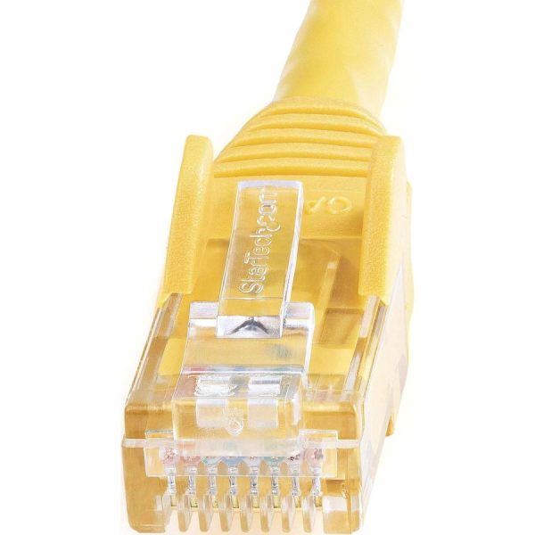 StarTech.com 8ft CAT6 Ethernet Cable - Yellow Snagless Gigabit - 100W PoE UTP 650MHz Category 6 Patch Cord UL Certified Wiring/TIA - Image 3