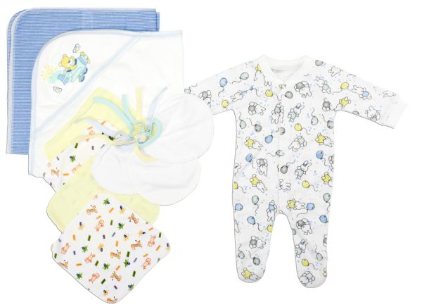 Newborn Baby Boys 10 Pc  Baby Shower Gift Set Ls_0091