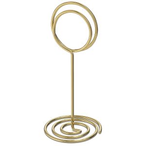10 Pack Table Number Holders for Wedding   Gold Place Card Holder   Table Sign Holders   Picture   Photo Holders for Tables   Mini Table Number Stands Gold   Small Gold Table Number Holders Clip Stand