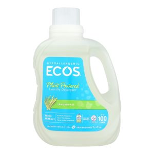 Earth Friendly Ecos Ultra 2x All Natural Laundry Detergent - Lemongrass - 100 fl oz