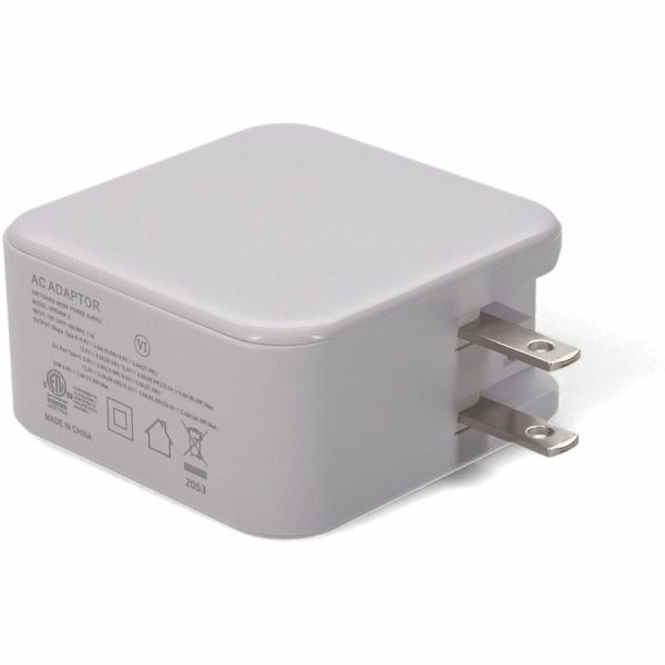 AddOn Wall Plug to USB 3.1 Type (C) 15V at 3A, or 20V at 3A 60W total for US White - Image 3