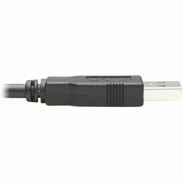 Eaton Tripp Lite Series USB-A to RJ45 Rollover Console Cable (M/M) - Cisco Compatible, 250 Kbps, 10 ft. (3.05 m), Black - Image 3