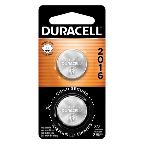 Duracell - Btry Lithium Cr 2016 - CS of 6-2 CT