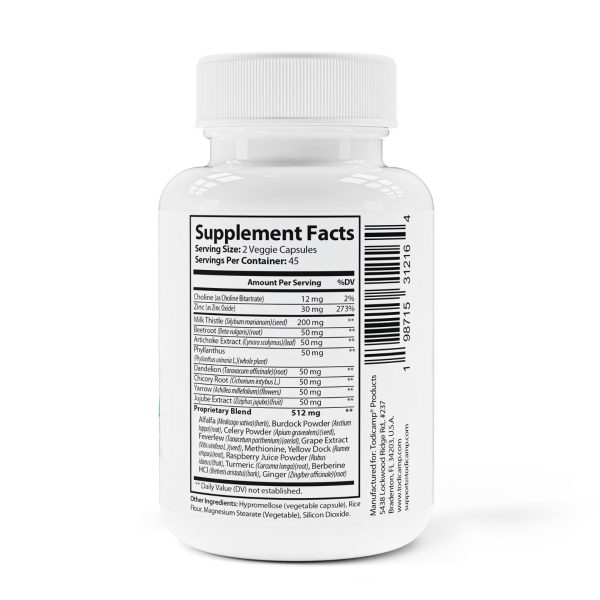 Liver Health with Milk Thistle Artichoke Extract Choline   Advanced Liver Detox Capsules for Liver Cleanse Liver Repair Milk Thistle Liver Support (90 Capsules (Pack of 1)) - Image 2