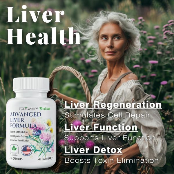 Liver Health with Milk Thistle Artichoke Extract Choline   Advanced Liver Detox Capsules for Liver Cleanse Liver Repair Milk Thistle Liver Support (90 Capsules (Pack of 1)) - Image 4