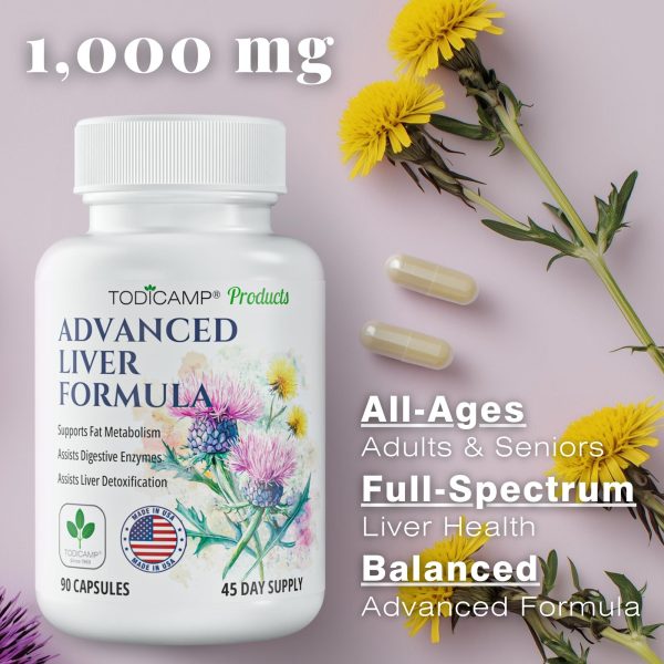 Liver Health with Milk Thistle Artichoke Extract Choline   Advanced Liver Detox Capsules for Liver Cleanse Liver Repair Milk Thistle Liver Support (90 Capsules (Pack of 1)) - Image 7