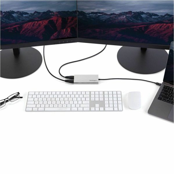 StarTech.com Thunderbolt 3 to Dual HDMI 2.0 Adapter - 4K 60Hz Dual Monitor TB3 HDMI Video Adapter - Thunderbolt 3 Certified -Mac & Windows - Image 6