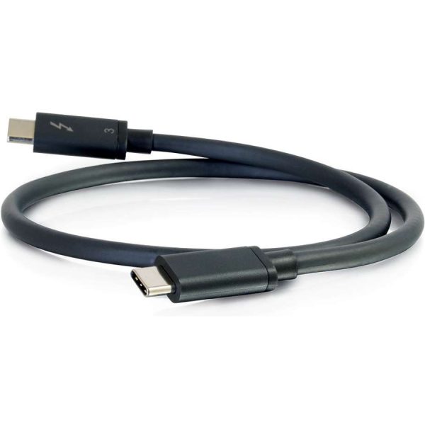 C2G 1.5ft USB C Cable - Thunderbolt 3 Cable - 40Gbps - M/M - Image 3