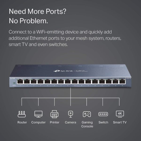 TP-Link TL-SG116 - 16-Port Gigabit Ethernet Network Switch - Image 8