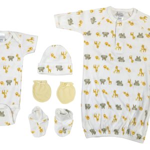 Unisex Newborn Baby 5 Pc  Sets Nc_0699