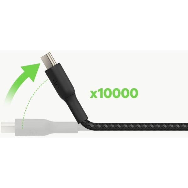 Belkin BoostCharge Braided USB-C to USB-C Cable (1 meter / 3.3 foot, Black) - Image 6