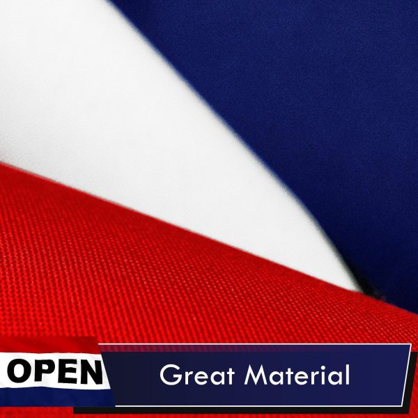 Open Sign Flag 75D Printed Polyester 3x5 Ft - Image 4