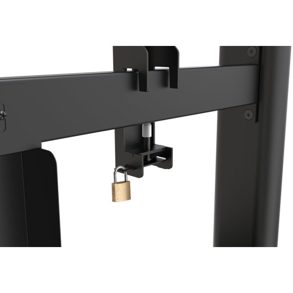 StarTech.com Digital Signage Display Stand - Black - Locking - Cable Management - Portrait Kiosk Enclosure (DSIGNAGESTND) - Image 5