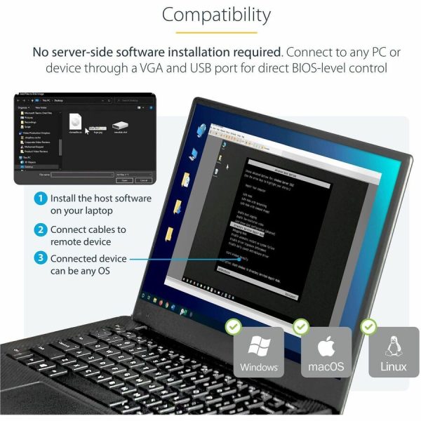 StarTech.com USB Crash Cart Adapter with File Transfer & Video Capture at 1920 x1200 60Hz, TAA - Image 5