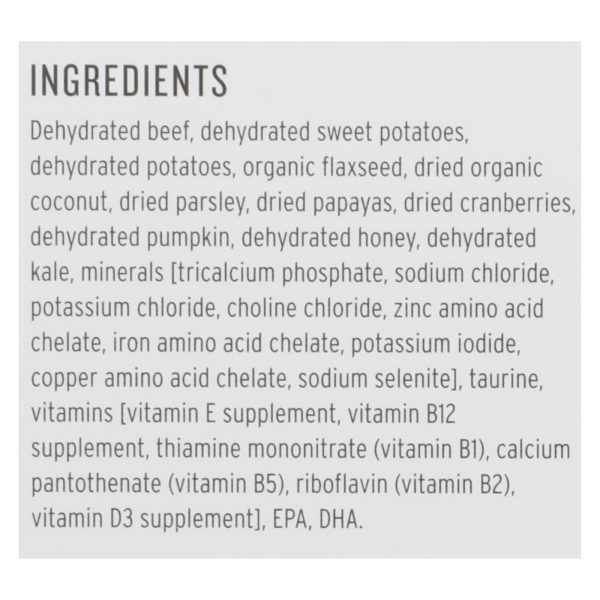 The Honest Kitchen - Dog Food - Grain-Free Beef Recipe - Case of 6 - 2 lb. - Image 2