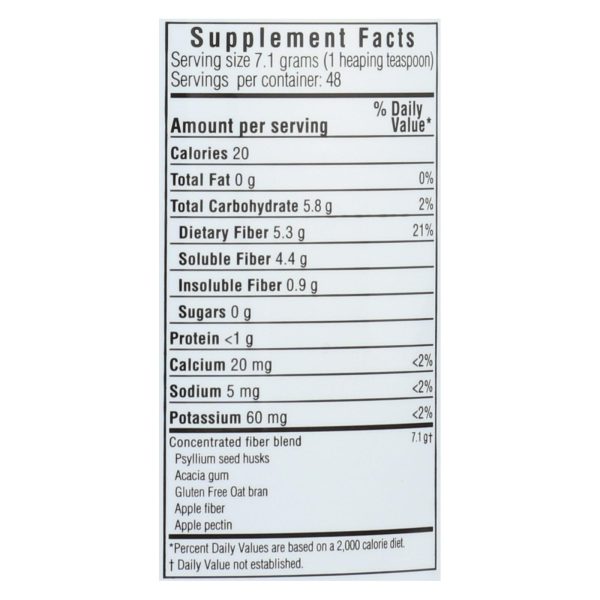 Yerba Prima Soluble Fiber Formula - 12 oz - Image 3