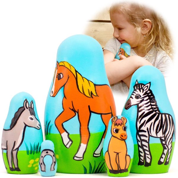 Russian Matryoshka Set 5 pcs