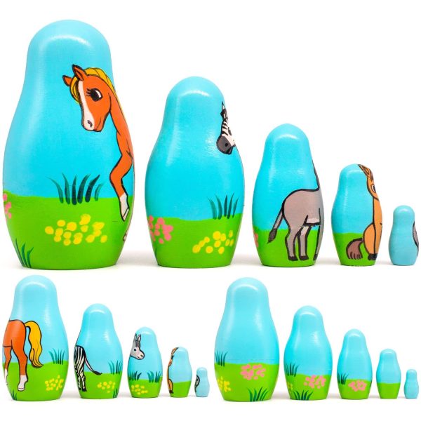 Russian Matryoshka Set 5 pcs - Image 2