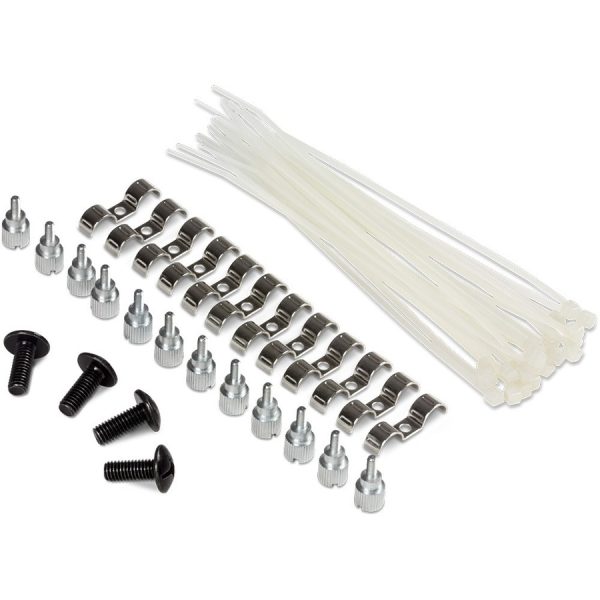 TRENDnet 16-Port Cat6A Shielded Patch Panel, 1U 19" Metal Housing, 10G Ready, Cat5e,Cat6,Cat6A Compatible, Cable Management, Color-Coded Labeling for T568A and T568B Wiring, Black, TC-P16C6AS - Image 3