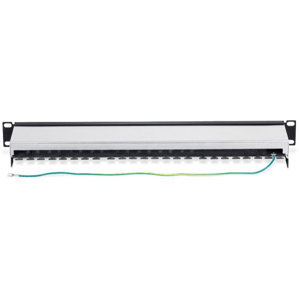TRENDnet 16-Port Cat6A Shielded Patch Panel, 1U 19" Metal Housing, 10G Ready, Cat5e,Cat6,Cat6A Compatible, Cable Management, Color-Coded Labeling for T568A and T568B Wiring, Black, TC-P16C6AS - Image 4