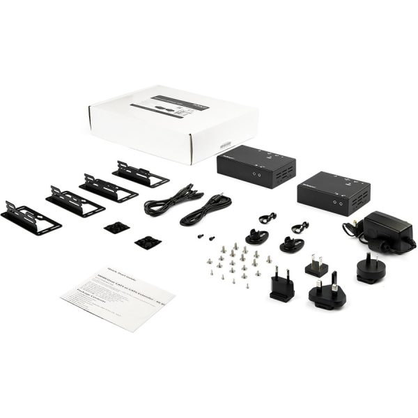 StarTech.com HDMI Over CAT6 Extender - Power Over Cable - 4K 60Hz Up to 70m / 230 ft - 1080p 60Hz up to 100m / 328 ft - Image 5