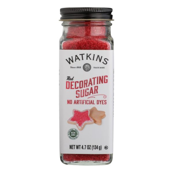 Watkins - Decorating Sugar Red - Case of 3-4.7 OZ - Image 2