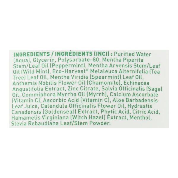 Desert Essence - Mouthwash - Tea Tree U/Care Mint - 16 fl oz - Image 2