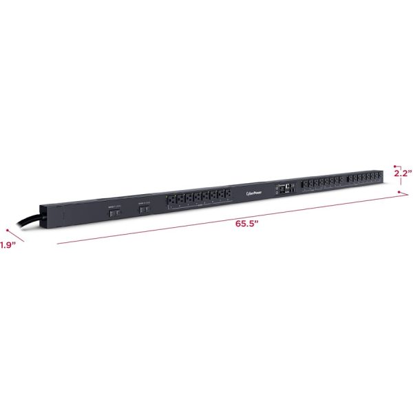 CyberPower PDU41102 Single Phase 100 - 120 VAC 30A Switched PDU - Image 6