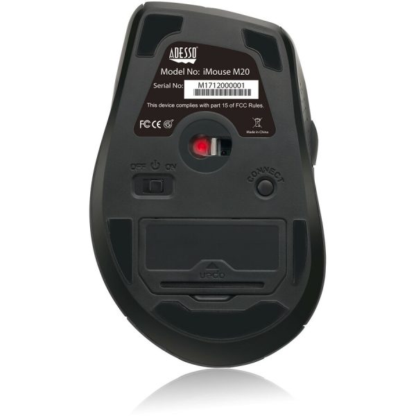 Adesso iMouse M20R - Wireless Ergonomic Optical Mouse - Image 7