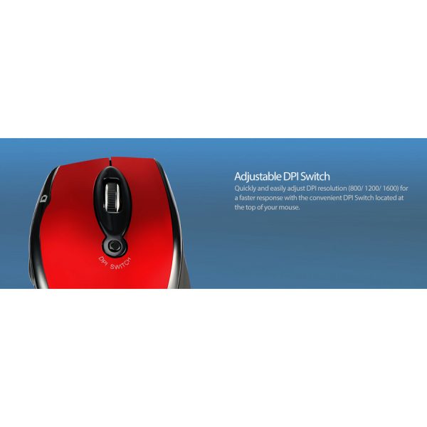 Adesso iMouse M20R - Wireless Ergonomic Optical Mouse - Image 8