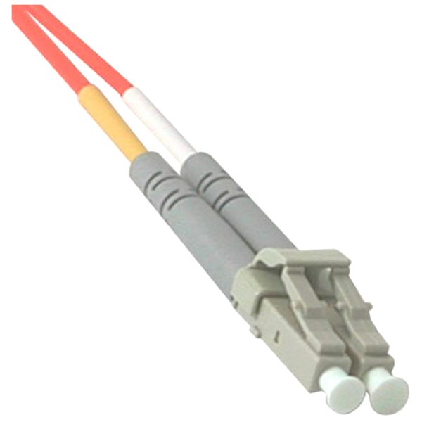 C2G 1m LC-ST 62.5/125 Duplex Multimode OM1 Fiber Cable - Orange - 3ft - Image 2
