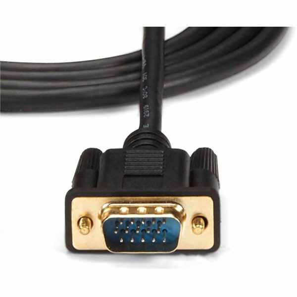 StarTech.com HDMI to VGA Cable - 6 ft / 2m - 1080p - 1920 x 1200 - Active HDMI Cable - Monitor Cable - Computer Cable - Image 8