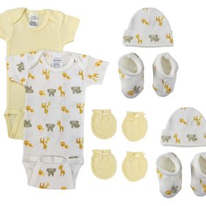 Unisex Newborn Baby 8 Pc  Sets Nc_0686