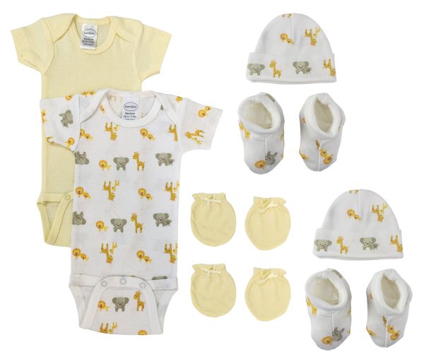 Unisex Newborn Baby 8 Pc  Sets Nc_0686