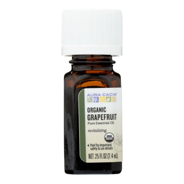 Aura Cacia - Organic Grapefruit - .25 oz - Image 2