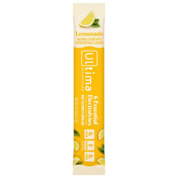 Ultima Replenisher - Elctrlt Pwdr Lemonade Box - CS of 20-.13 OZ - Image 3