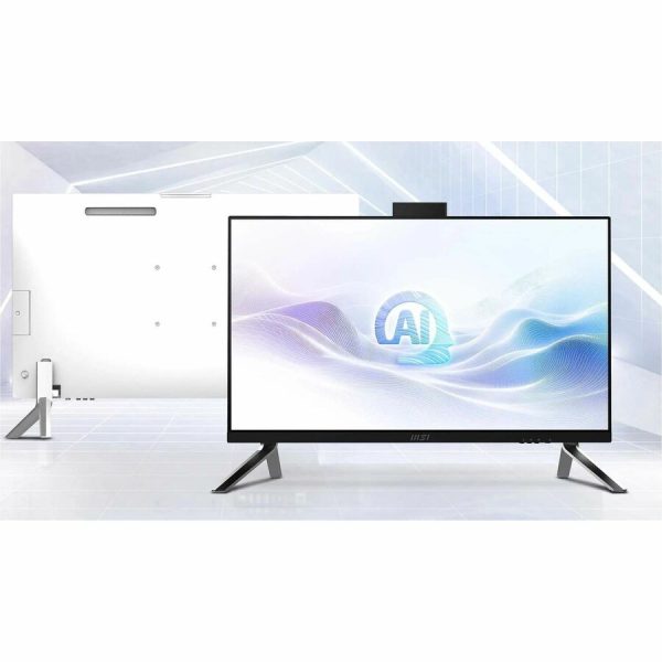 MSI Modern AM273Q AI MODERN AM273Q AI 1UM-038US All-in-One Computer - Intel Core Ultra 7 155H - 32 GB - 1 TB SSD - 27" WQHD - Desktop - Black - Image 3